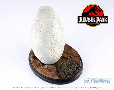 Jurassic Park: Life Sized Velociraptor Egg Statue