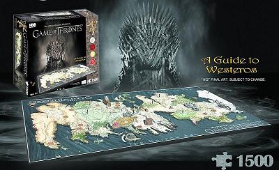 Game of Thrones: Westeros 4D Cityscape Puzzle