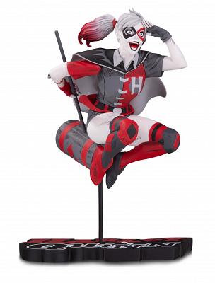DC Comics: Harley Quinn Red White and Black Statue by Guillem Ma