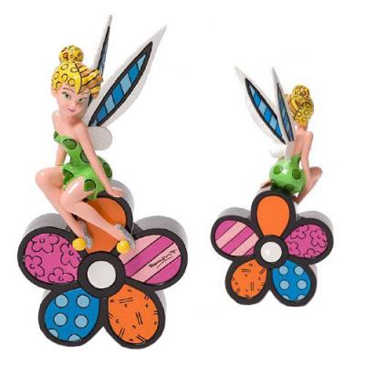 Britto Disney Figurines and Boxes - 8 1/4\" Tinker Bell On Britto
