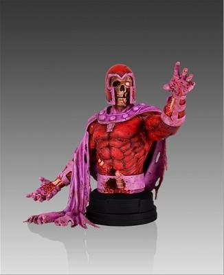Marvel Villains: Magneto Zombie Mini Bust