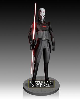 Star Wars Rebels: Inquisitor Maquette