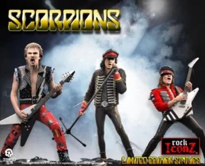 Rock Iconz: Scorpions - Rudolf Klaus Matthias Set of 3 Statues