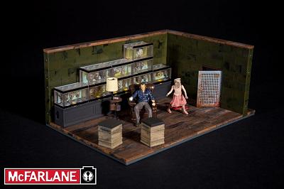 The Walking Dead TV series: Building Sets - Governor & Fish Tank