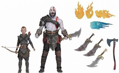 God of War 2018: Ultimate Kratos and Atreus - 7 inch Scale 2-Pac