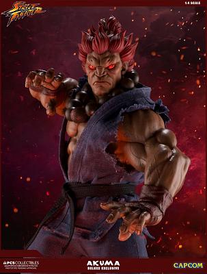 Street Fighter: Deluxe Exclusive Akuma 1:4 Scale Statue