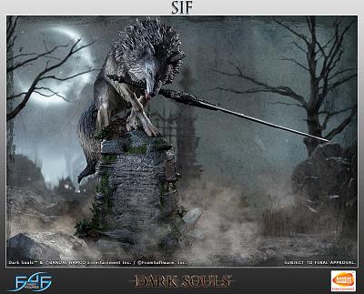 Dark Souls: Sif The Great Grey Wolf