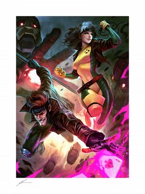 Marvel: X-Men - Gambit and Rogue Unframed Art Print