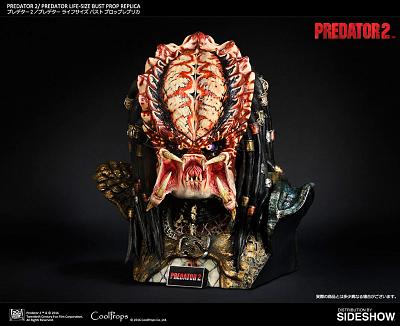Predator 2: Life Sized Bust Prop Replica