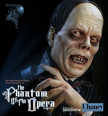 Phantom of the Opera: Lon Chaney Sr as Phantom Life Sized Bust
