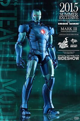 Iron Man: Mark III Stealth Mode Version Sixth Scale Figure 2015