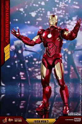 Marvel: Iron Man 2 - Iron Man Mark IV with Gantry - 1:6 Scale Fi