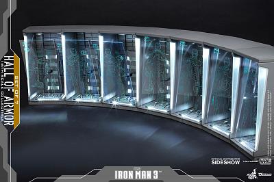Marvel: Iron Man 3 - Hall of Armor Set of 7 - 1:6 Scale Accessor
