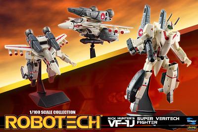 Robotech: 1/100 VF-1D Super Veritech - Rick Hunter - VF-1J