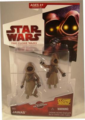 Jawas Clone Wars 2009 Animated Action Figure Hasbro