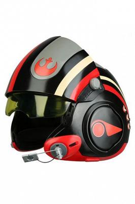 Star Wars Episode VII Replik 1/1 Poe Dameron Black Squadron Helm