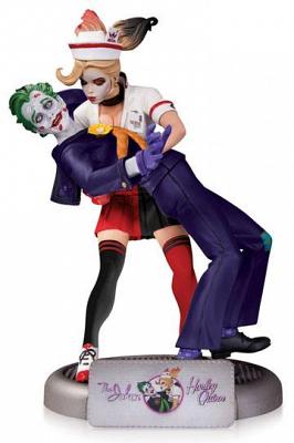 DC Comics Bombshells Statue The Joker & Harley Quinn 2nd Edition