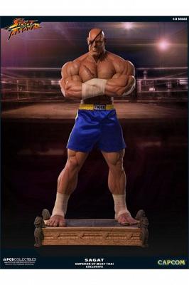 Street Fighter Statue 1/3 Sagat PCS Emperor of Muay Thai Exclusi
