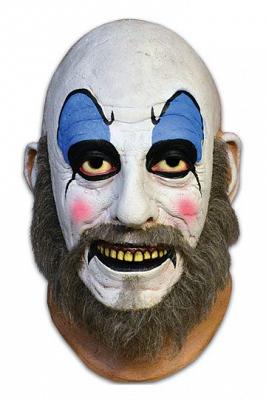 Haus der 1000 Leichen Latex-Maske mit Kunsthaar Captain Spalding