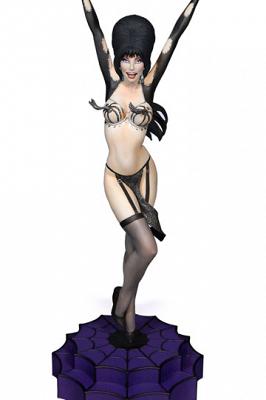 Elvira Mistress of the Dark Maquette Elvira Vegas or Bust 42 cm