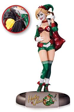 DC Comics Bombshells Statue Holiday Harley Quinn 25 cm