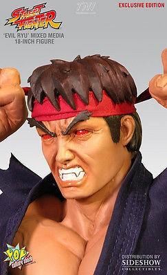Pop Culture Shock Sideshow EXCLUSIVE Street Fighter Evil Ryu