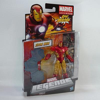 Marvel Legends 2012 Serie 3 Actionfigur: Iron Man