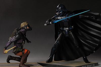 Ralph McQuarrie Luke Skywalker Vs Darth Vader Kotobukiya