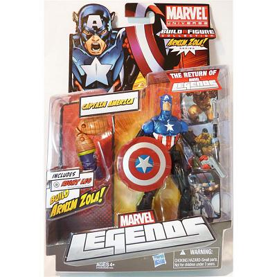 Marvel Legends 2012 Serie 2 Actionfigur: Heroic Age Captain Amer
