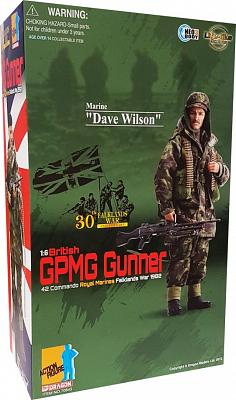 Marine Dave Wilson British GPMG Gunner