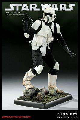 Sideshow STAR WARS Scout Trooper Premium Format Exclusive