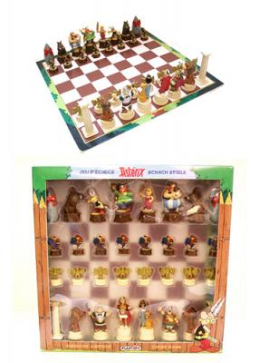 Asterix Schachspiel mit PVC-Figuren