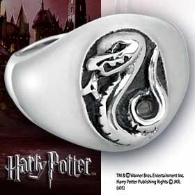 Harry Potter HP Hogwarts House Ring Slytherin Size 10