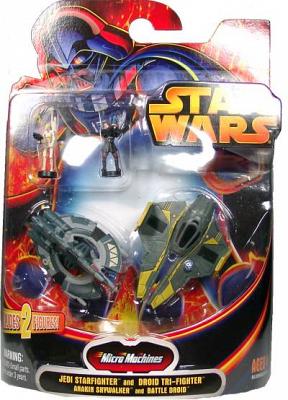 E3 Micro Machines Jedi SF & Droid TRI-Fighter