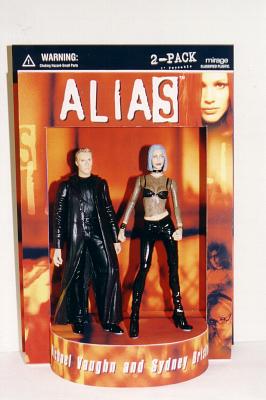 Alias Sydney Bristow und Michael Vaughn Actionfiguren 2-pack