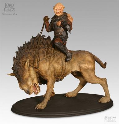 Herr der Ringe: Statue - Gothmog & Warg