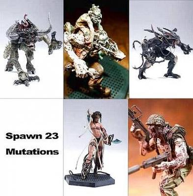 Spawn Serie 23: Mutations 5er Set