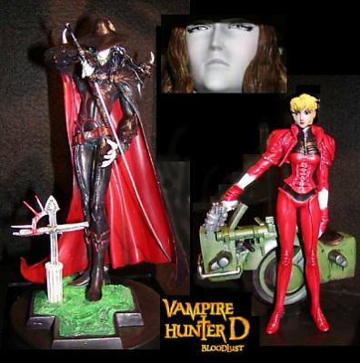 Vampire Hunter D 16cm Actionfiguren 2er Set