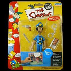 Simpsons Figur Serie 7 Officer Lou