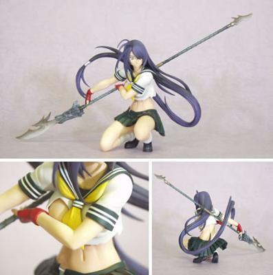 IKKI TOUSEN (Battle Vixens) Kanu with Sword PVC Statue