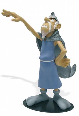 Asterix Kunstharzfigur Der Seher, 20 cm