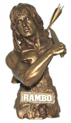 Rambo Faux Bronze Bueste ´Ultra Limitiert´ 28cm