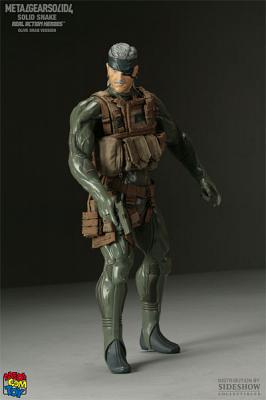 Metal Gear Solid 4 - Solid Snake RAH 12\" (Olive Drab)