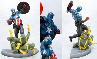 New Captain America Fine Art Statue
