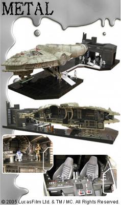 Star Wars Set Millenium Falcon & Death star hall