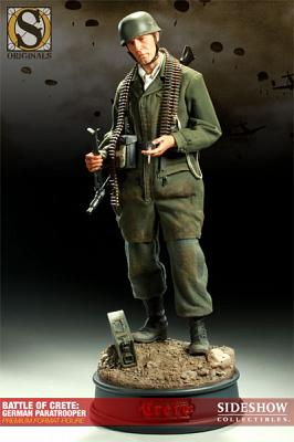 Battle of Crete: German Paratrooper 1:4 Premium Format Figure