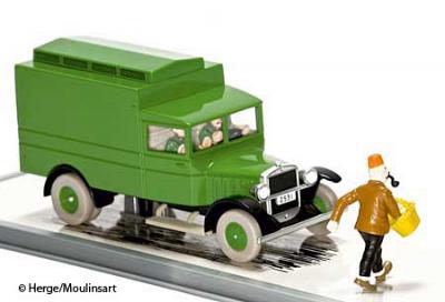 Tim & Struppi: Transport: Szene 5: Le camion cellulaire