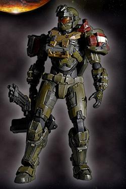 Halo Reach Play Arts Kai Vol. 2 Actionfigur Jorge 23 cm