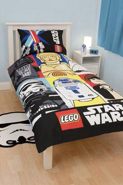 Lego Star Wars Bettwäsche Bricks 135 x 200 cm