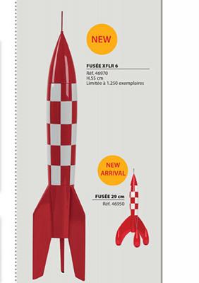 Tim und Struppi Rakete, 55cm